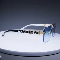 Fashion Rimless Sunglasses Men Women Populare Frameless Sun Glasses Male Female Classic Small Square Summer Traveling Shades 5