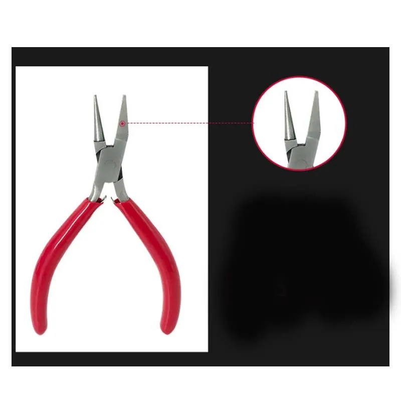 Multifunctional 9 ne.edle rolling pliers for gold wire silver wire