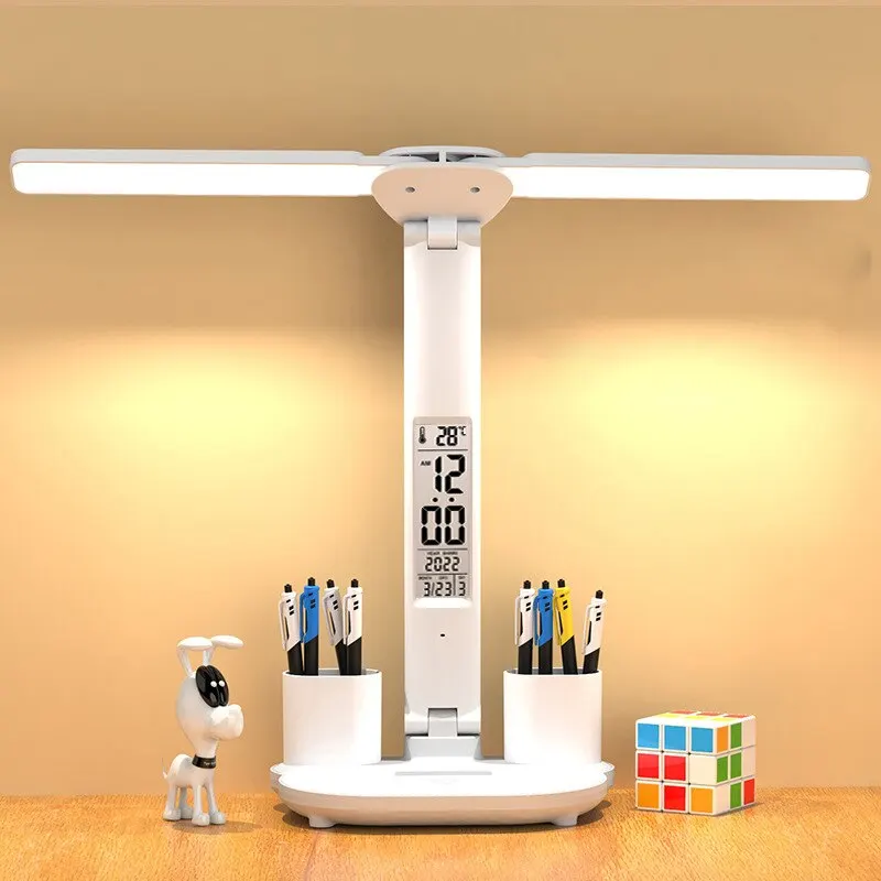 LED Clock Desk Lamp 2