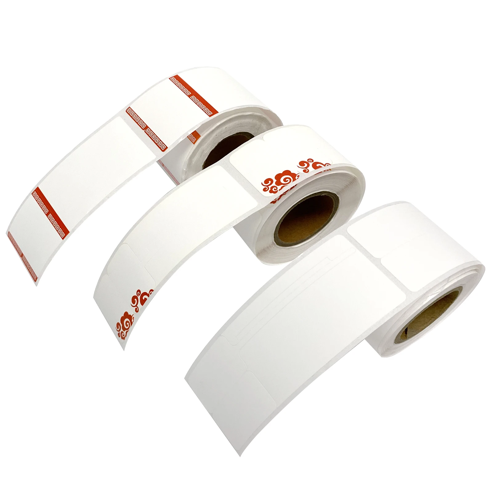 1 Roll 14x53mm 100 Sheets Thermal Printing Sticker Paper Self-Adhesive Waterproof Oil-Proof Tear Resistant Label Tape for DP23