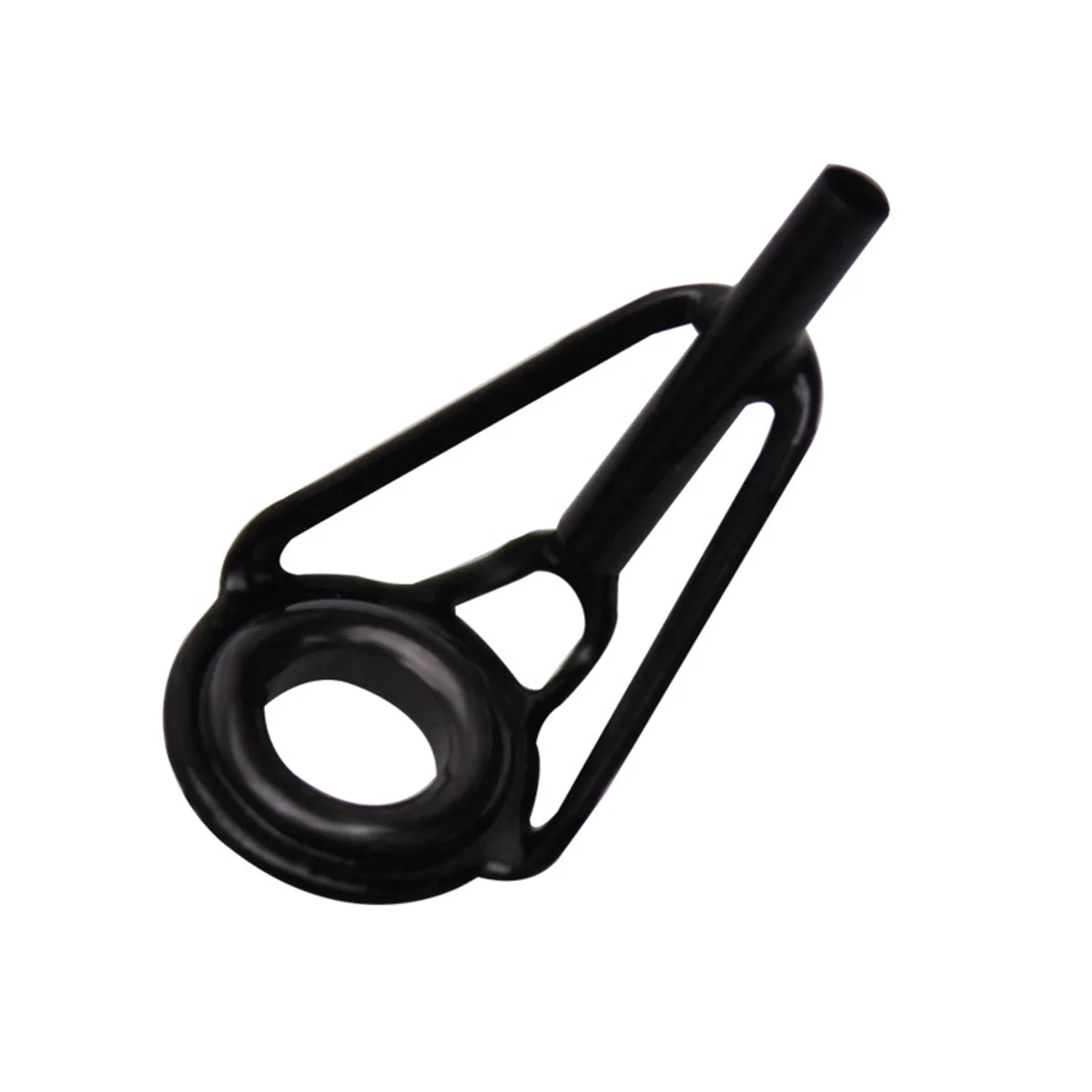 Edelstahl Angeln Top Rod Guide Porzellan Ring 8 stücke DIY Angelrute Spitze Reparatur Stange Spitze Zubehör Angelgerät pesca – Detail 6