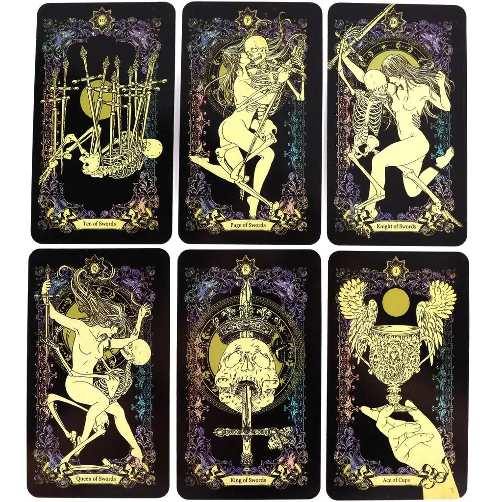 The Wondering Spirit Tarot Decks High Quality Divination Board Games Party Entertainment Games Occult Card Game 4