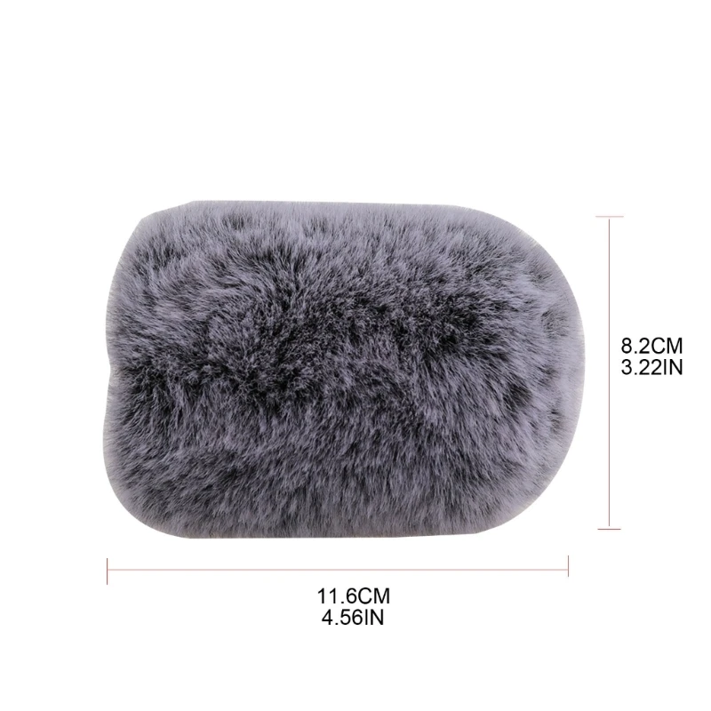 Microphone Cover Furry Windscreen Muff for AT