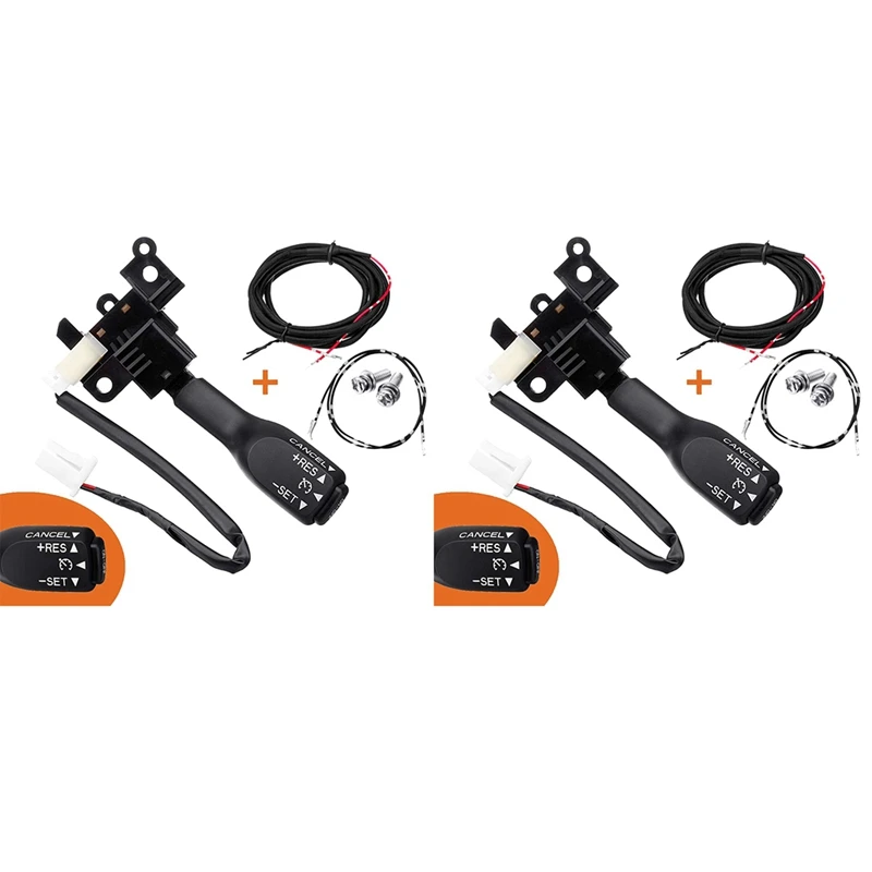 

2X автомобильный выключатель круиз-контроля с жгутом для Toyota Corolla Camry Prius Land Cruiser RAV4 Hilux 84632-34011