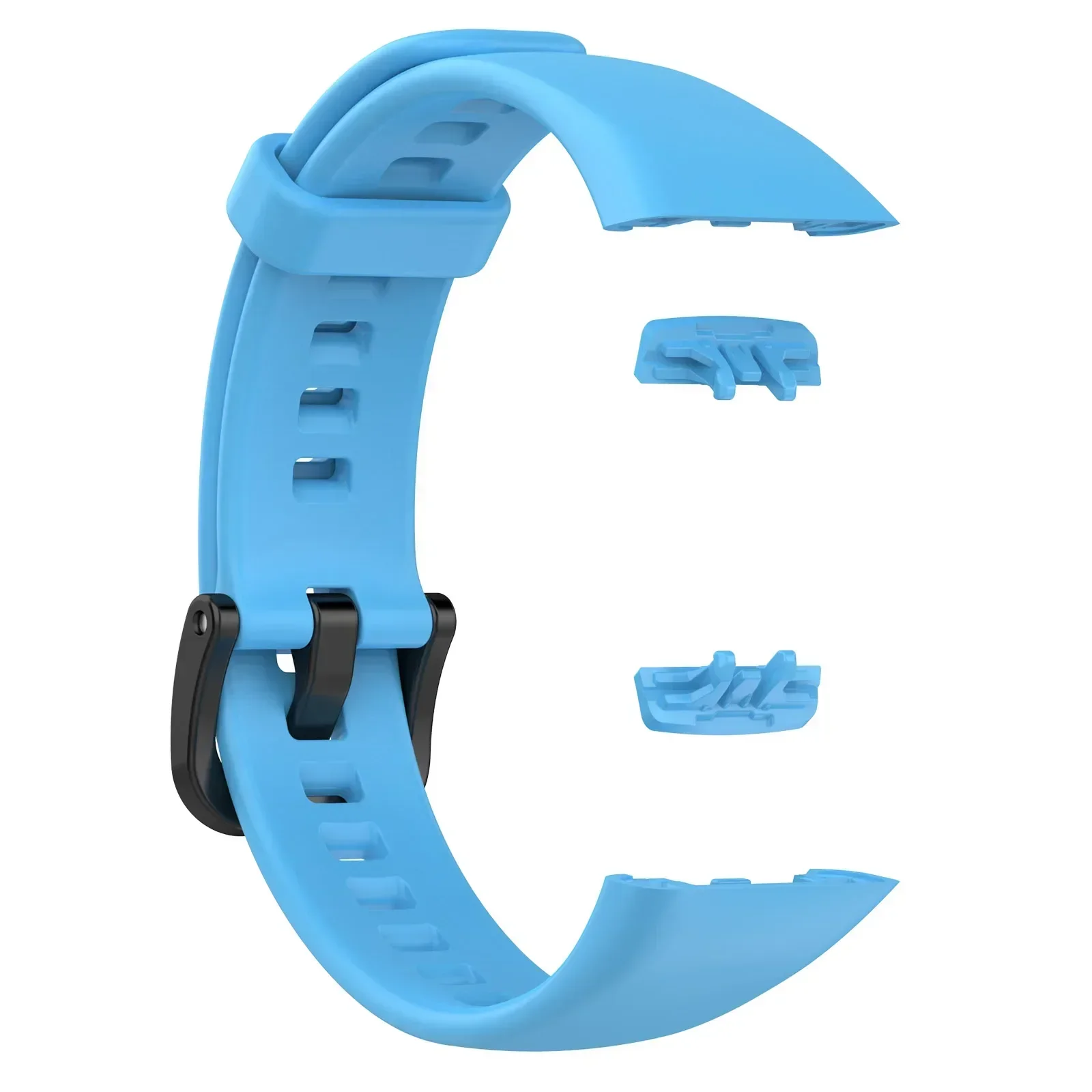 Adjustable Silicone Strap for Smart Watch - Replacement Wristband Bracelet