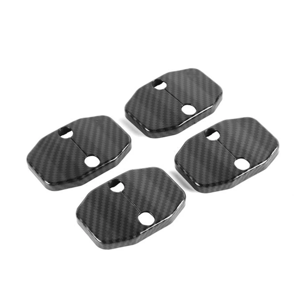 

Защитная накладка на дверной замок для Jeep Compass 2007-19 Grand Cherokee 2011-20 Renegade 2016-20 JK 2007-17, Carbon