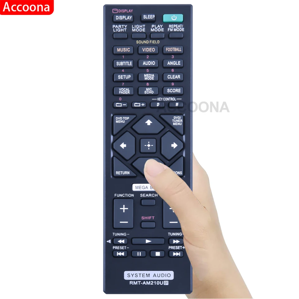 SOSTITUIRE IL TELECOMANDO RM-AAU022 per il sistema home theater STR