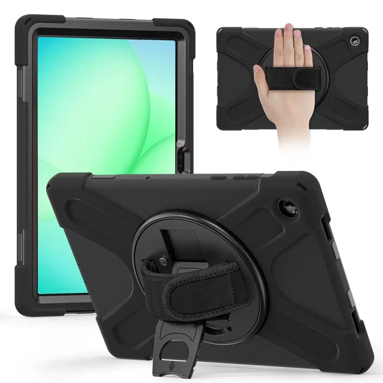 Defender Armor Tablet Case Sleeve - Thick Shockproof with Handle Hard Cover