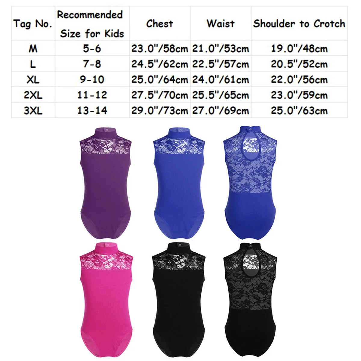 Professional Ballet Dancerwear Girls Kids Lace Leotard Cutout Back Gymnastics Bodysuit Dancing Costumes Ballerina Tutu Dress for ballet leotard,dance leotard,ballet dress,ballet skirts,girls dance costumes,tutu skirt