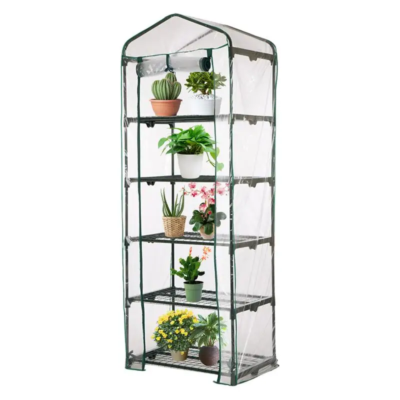 Outdoor For Garden Giardinaggio Warm Waterproof Serra Mini Fioriera Portatile House Flower Frame Meaty Sun Room Hothouse Cover