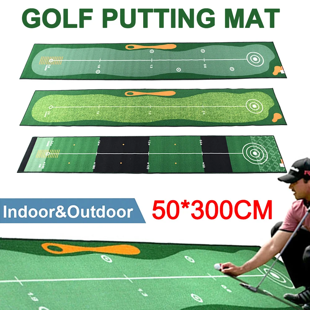 PracticePuttingRugAntislipMiniGolfPuttingTrainingMatWear