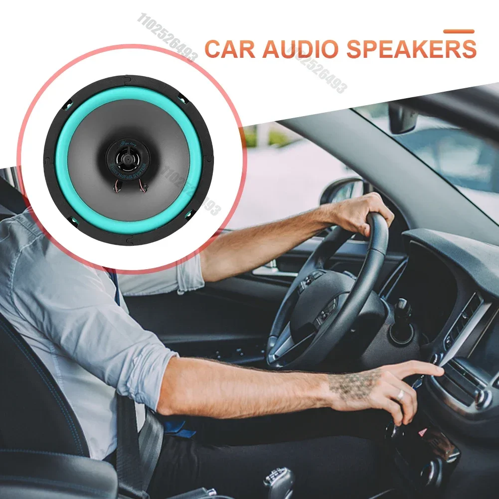 1PC 4/5/6 Inch Car Speakers HiFi Coaxial Subwoofer Universal Automotive Audio Music Full Range Car Stereo Speaker