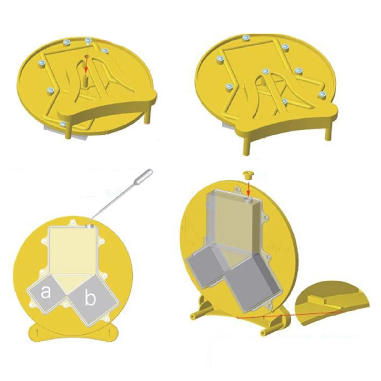 مجموعة تجربة نظرية فيثاغورس للاستخدام المدرسي التع...