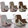 Recliner Chair Cover Slipcover for Armchairs Washable Sofa Couch with Adjustable Elastic Strap Furniture Protector for Room 1