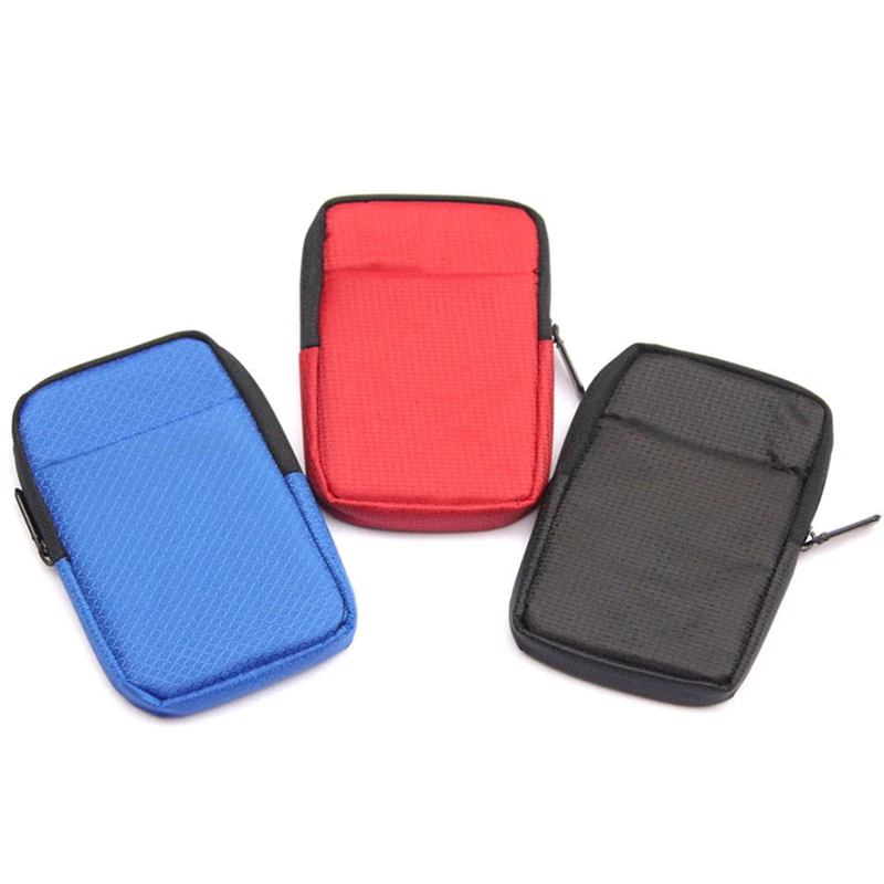 1PC Hard Disk Pocket Storage Holder Pouch Case 2.5'' Shockproof Water/Dust/Scratch Proof Carrying Case HDD SSD Storage Bag