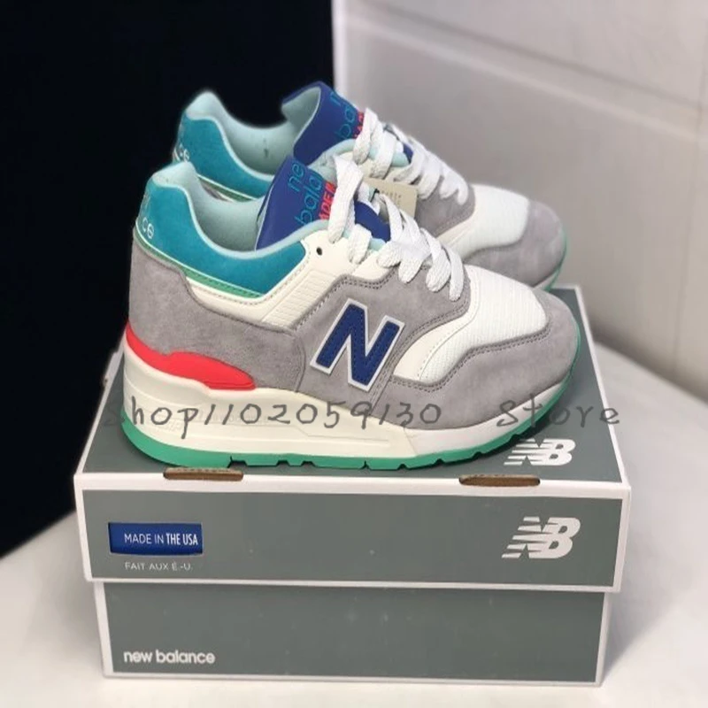 New Balance Zapatillas deportivas M997CDG para hombre mujer, zapatos para caminar al aire estilo Retro, NB997| | -