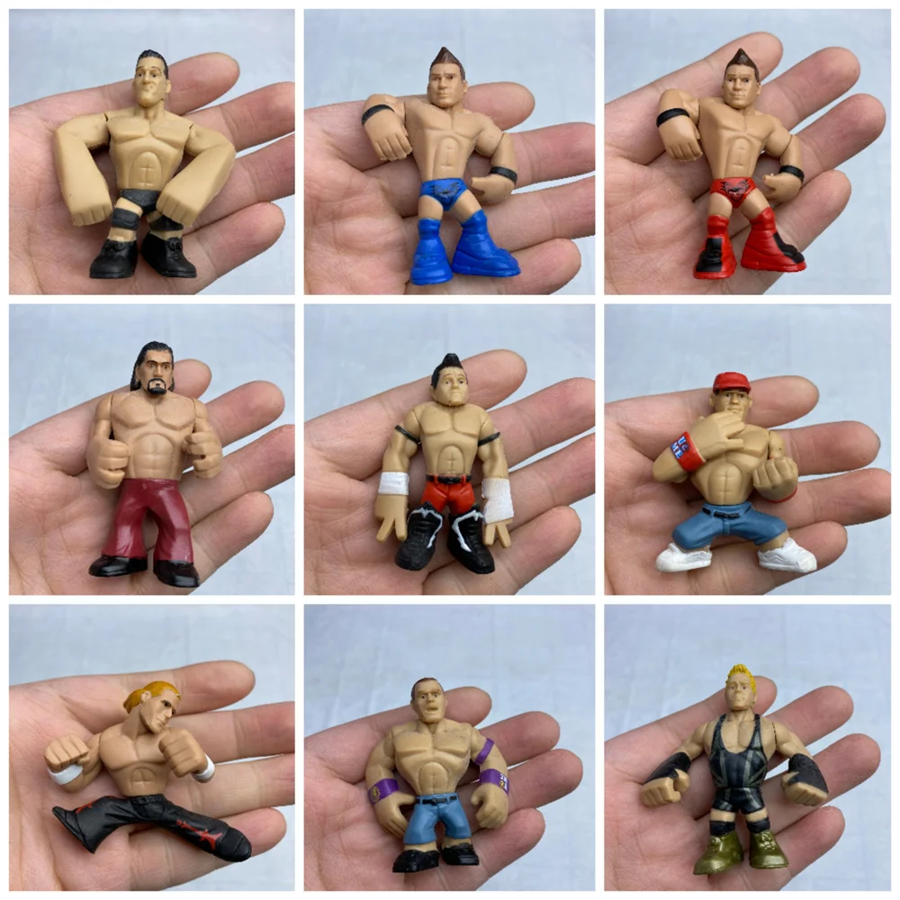 プロレス　レスラーフィギュア2体セット　自作 輪島大士』を作ってみよう ハズブロWWFプロレスフィギュア改 | 宇宙