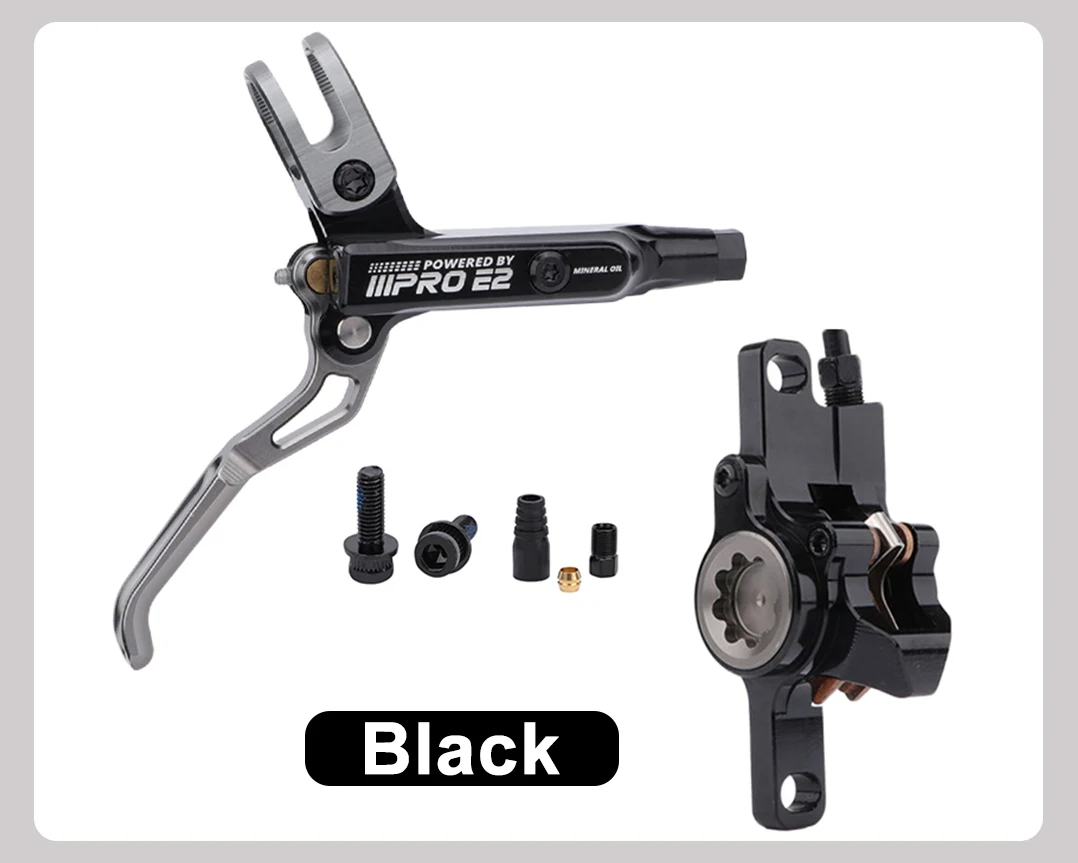 Bicycle Hydraulic Disc Brake 2 Piston MTB Brake Caliper IIIPRO E2 Mountain Bike Brake Oil Pressure 800/1550mm Front Rear Brake