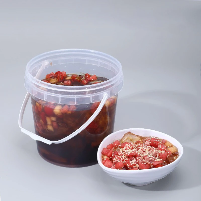 Food Storage Container Food Storage Box Rice Storage Box Kitchen Storage Box Storage Box Food Storage Pots 150ML-1500ML BPA-Free Empty Plastic Bucket With Lid Airtight PP Jars Clear Container For Bulk Food Storage