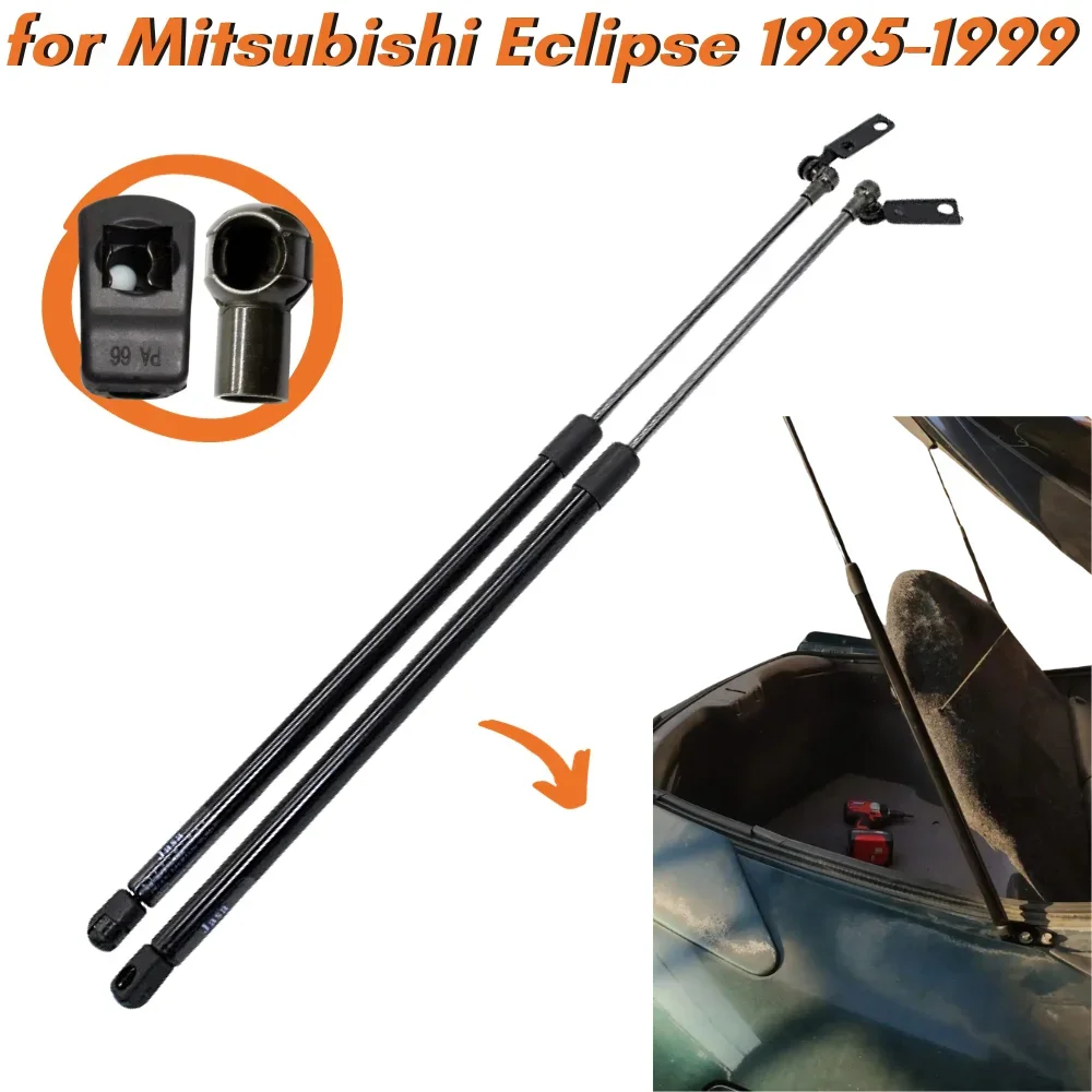 Qty(2) Puntoni Del Bagagliaio Per Eagle Talon Per Mitsubishi Eclipse Hatchback 1995-1999 Portellone Posteriore Boot Lift Supporto Molle A Gas Shock