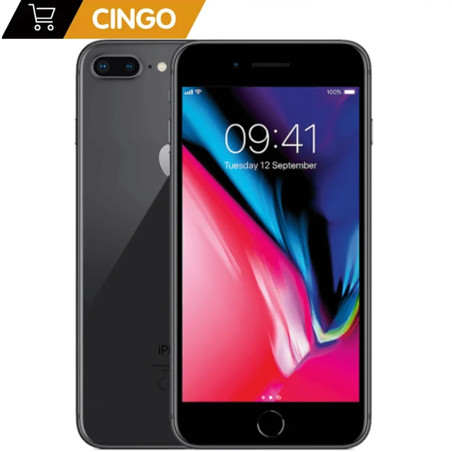Unlocked Apple Iphone 8 plus 2675mAh 3GB RAM 64G/256G ROM 12.0 MP