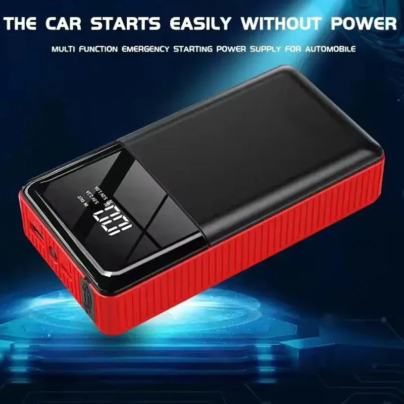 12V 1500A Portable Car Jump Starter Auto Battery Booster Charger Car Emergency Booster Power Bank Starting Device