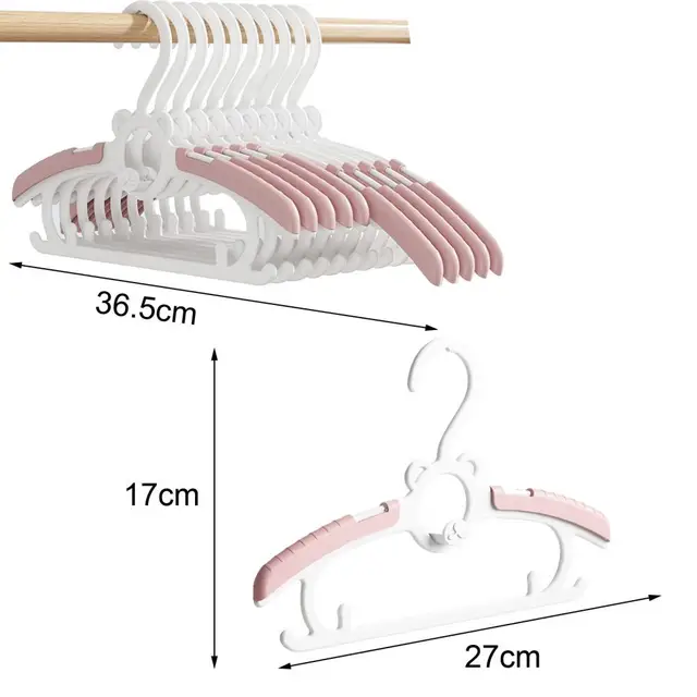 공간 절약형 행어로 아기 옷을 깔끔하게 정리하세요!
