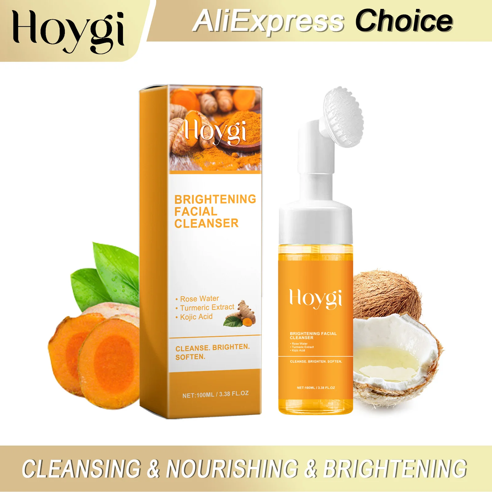 Turmeric Deep Cleansing Foam Cleanser 1