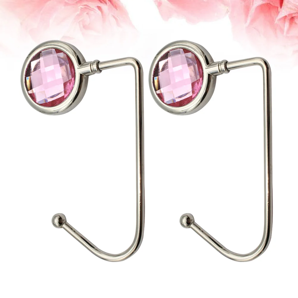 

2pcs Purse Hook Hanger Metal Hooks Hanger Hook Hangers Hanger for Table Desk ( )