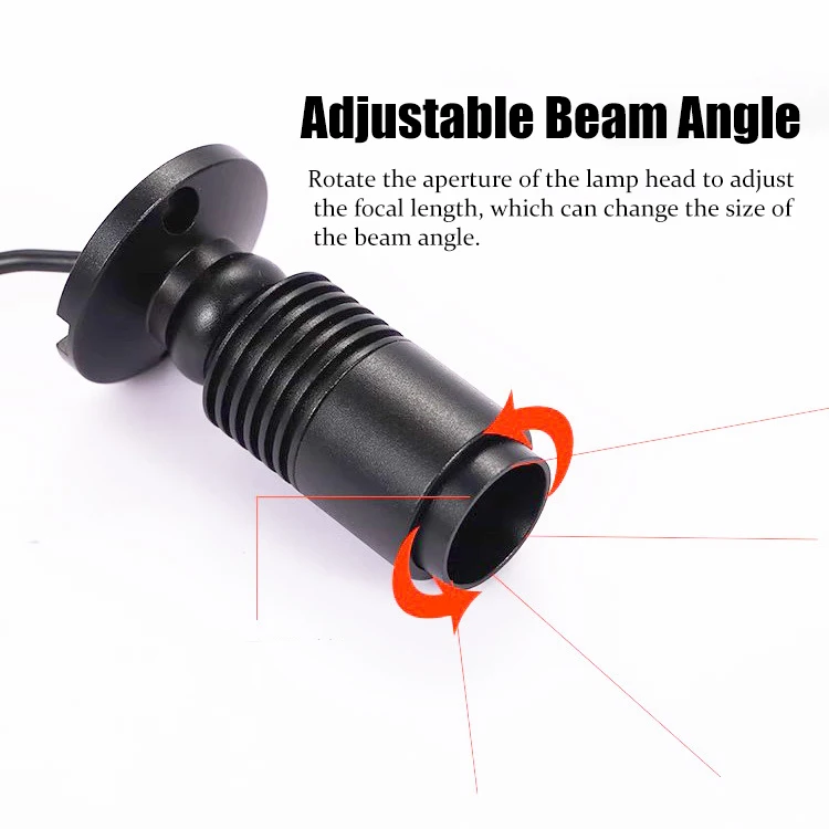 3W Mini Surface Mounted Spotlight image 2
