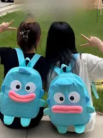 Cute Mermaid Monster Fi Bapa Large Capaci Cloth Double oulder Bag Cartoon Sle Soft Handle for Young Women Daily Use