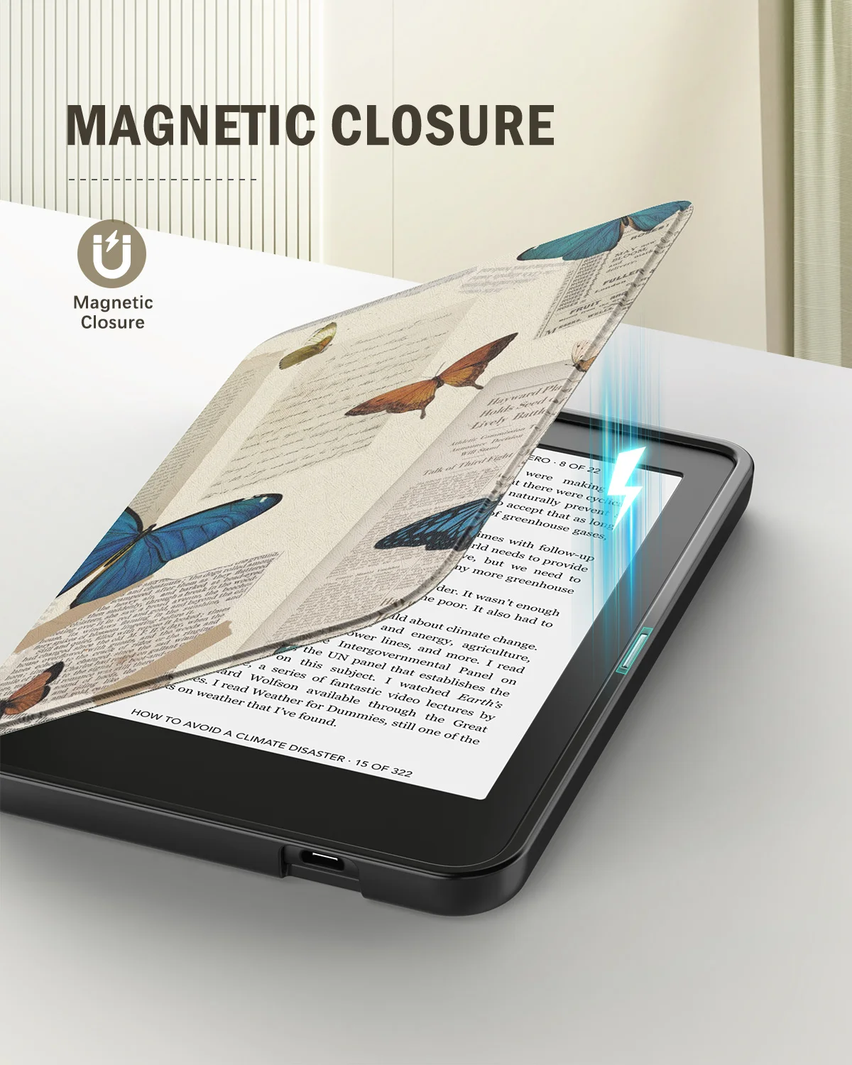 Ultra Slim Lightweight Folio Case with Auto Wake/Sleep