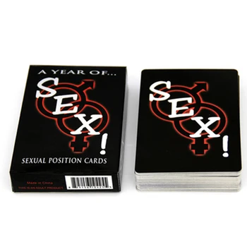 Various Poses Sex Cards  A Year Of Sex For Adult Sexy Game Cards Sets Bedroom Commands Flirt Atmosphere Couple Entertainment 4