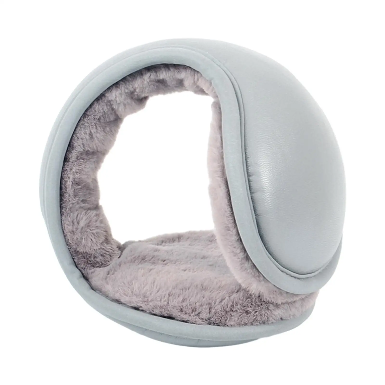 Winter Ear Muffs Ear Warmers Plush for Cold Weather Fashion Casual Folded Men Earmuffs for Riding Skating Biking Cycling Outdoor