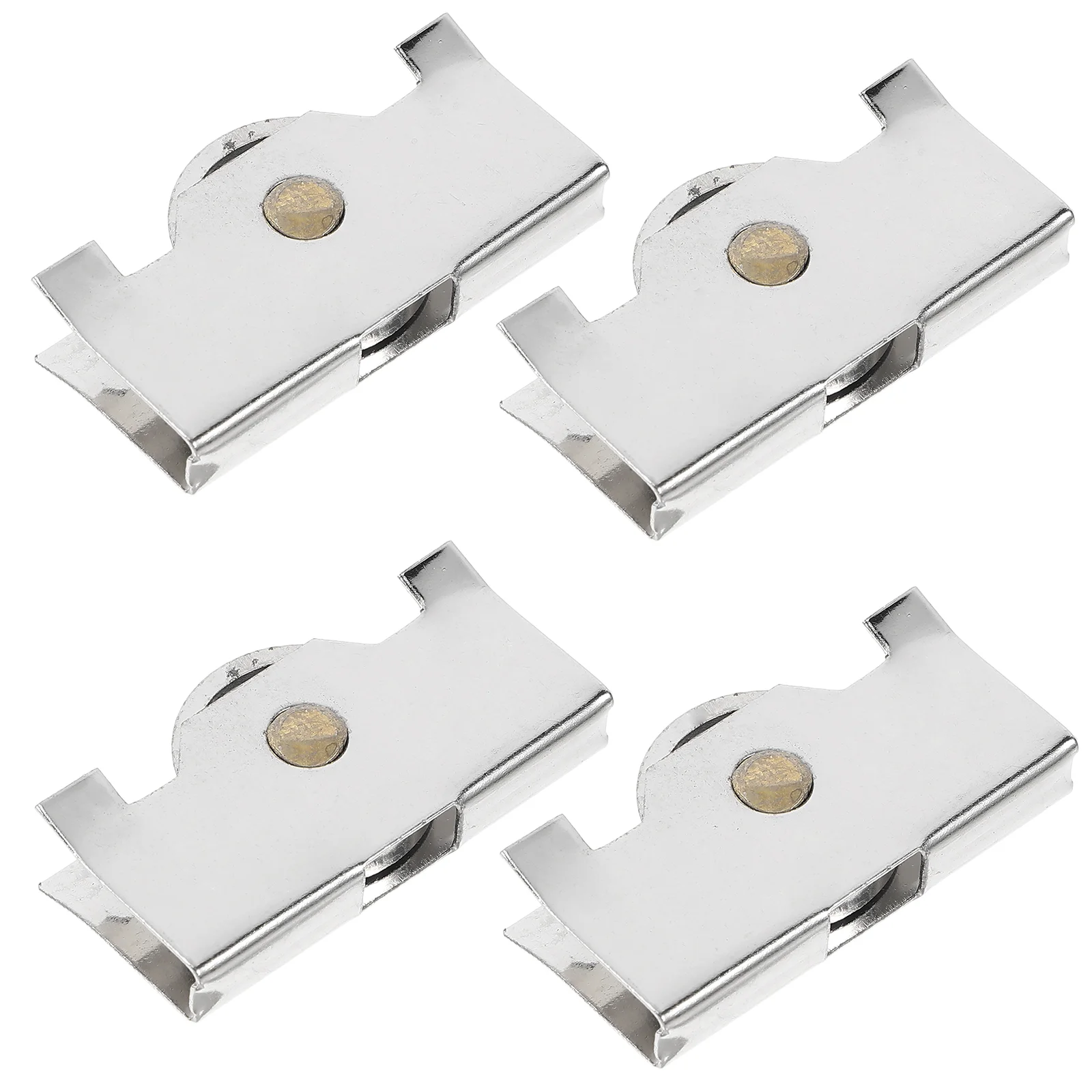 4 Pcs Glass Door Sliding Pulley Replacement Sliding Door Rollers Glass Wheels Home Improvement Doors Gates