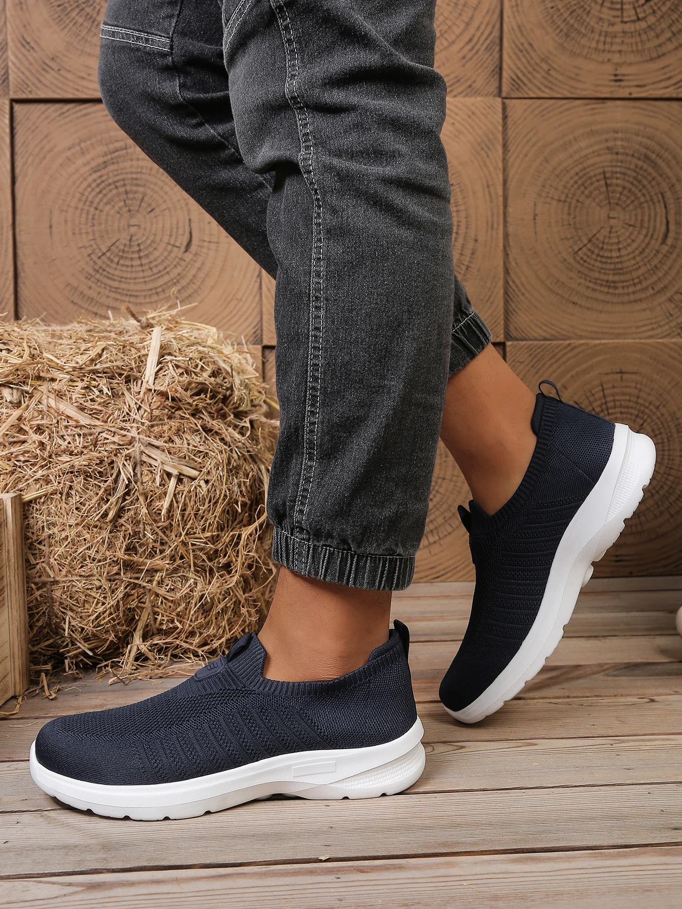 Men's Lightweight Eva Running Shoes Comfortable Casual Footwear_voghion.com
