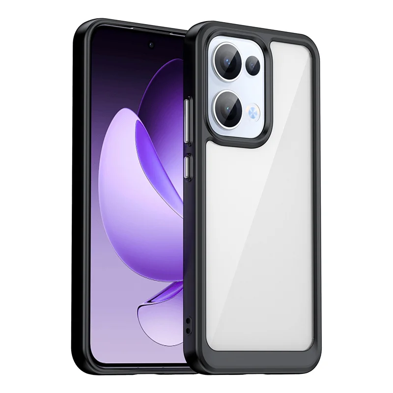 Transparent Colorful TPU Protective Phone Case Cover