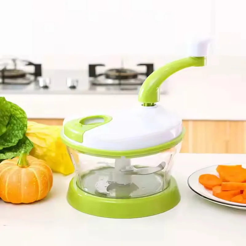 Manual Meat Grinder Hand Operated Food Processors Portable Multi-function Vegetable Cutter Garlic Chopper Mincer Mixer Blender garlic chopper meat grinder food grinder attachments