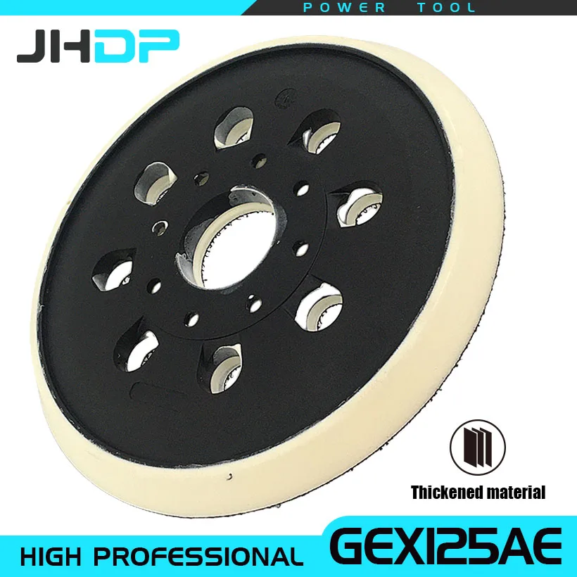 

Сменная шлифовальная накладка Bosch Professional 1x GEX 125-1 AE GEX125-1AE Средний Ø 125 мм, шлифовальные машины случайной орбиты, детали, 8 отверстий