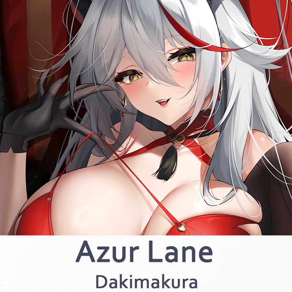 

Azur Lane Agir Dakimakura 2WAY Hugging Body Pillow Case Anime Otaku Pillow Cushion Cover Xmas Gifts
