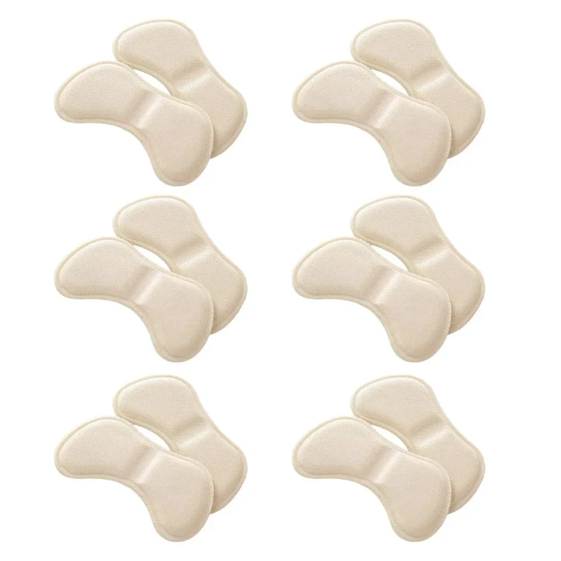 ตัวเลือกสินค้า 12 Pcs Heel Insoles Patch บรรเทาอาการปวด Anti-Wear Cushion Pads Feet Care Heel Protector กาวสติกเกอร์รองเท้าใส่พื้นรองเท้า