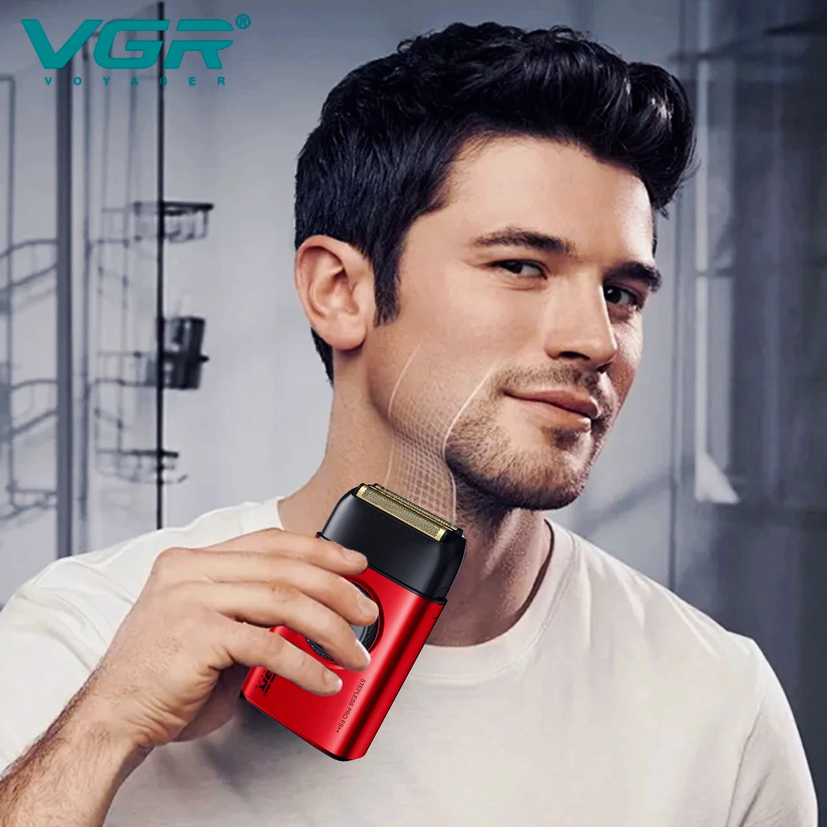 VGR مكينة حلاقه رجالي ماكينة حلاقة الشعر رجال مكين...