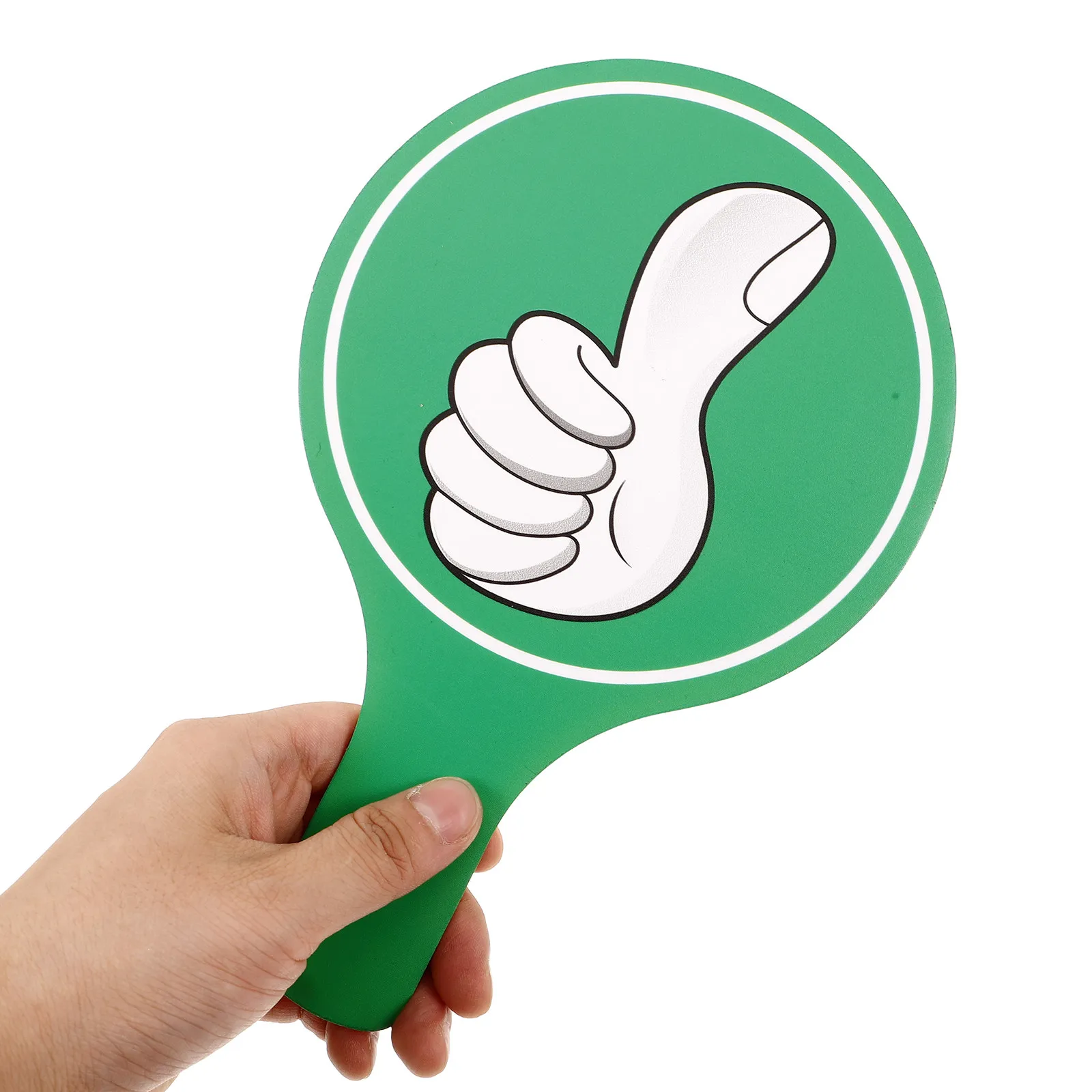 보드 투표 패들 양면 재사용 가능 반대 표시판 교실 투표 용품 휴대용 경량 평가판