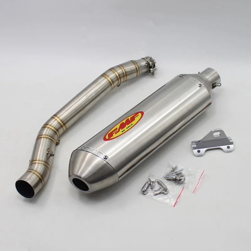 For Suzuki DRZ400 DR Z400 DRZ 400 Slip On Exhaust Pipe System