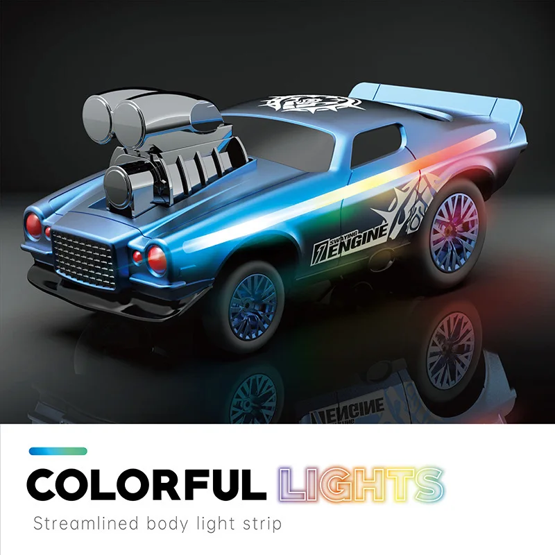 Rc Racing Remote Control Car Light Drift Tail Flick Stunt Car 1:16 Model Car Children'S Electric Toys 4