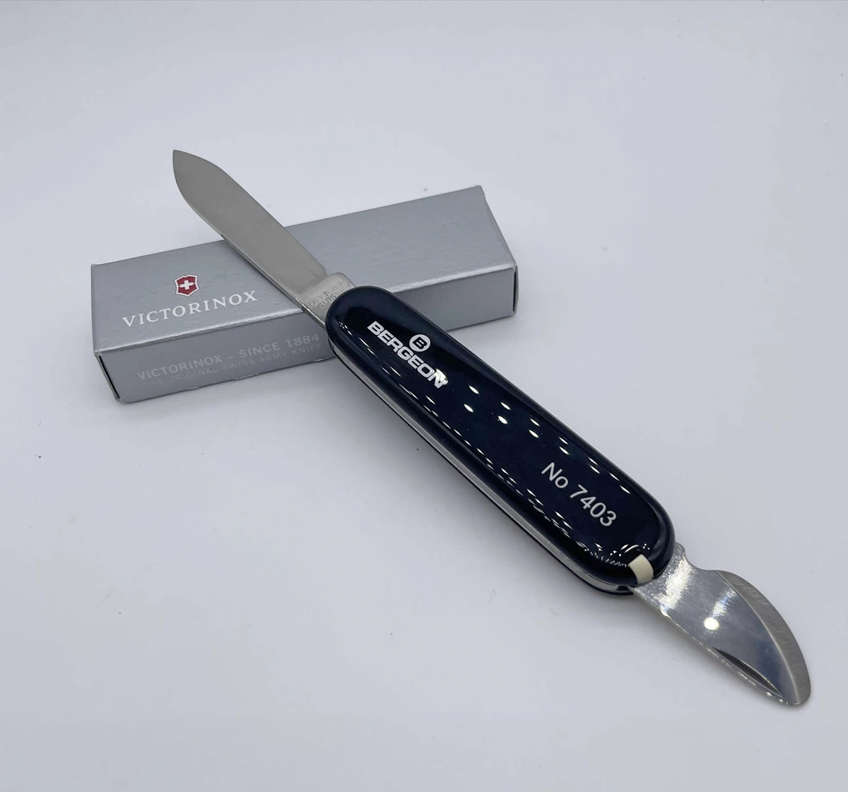 Swiss Bergeon 7403 Victorinox Watch Case Back Opener Knife Tool for
