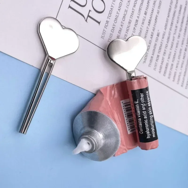 Metal Manual Toothpaste Squeezer Stainless Steel Dispenser Tube Squeezer Hand Cream Tube Key Roller Set Bathroom Accessories 2