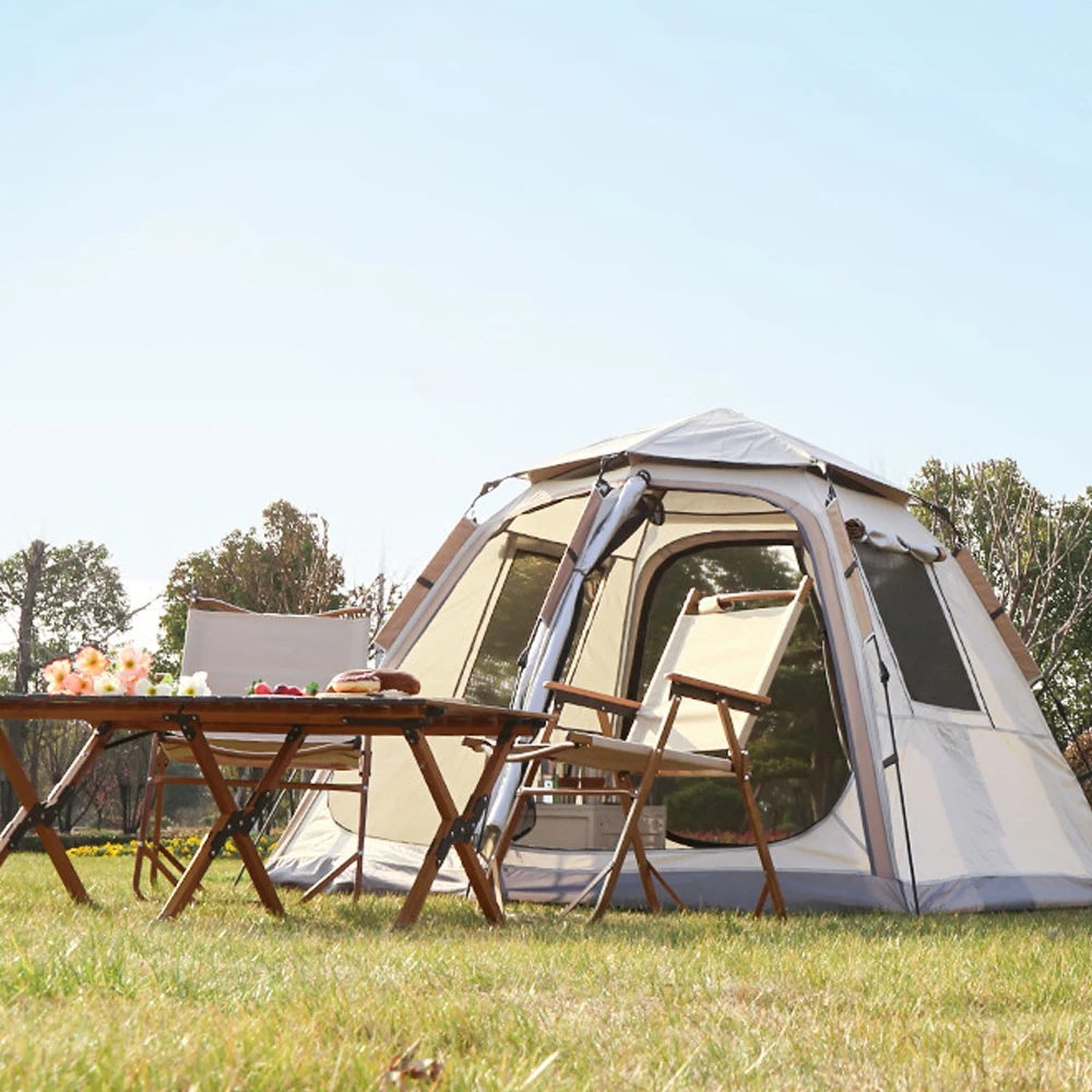 

Outdoor Self-driving Travel Camping Tent Automatic Quick-opening Tent Rainproof Sunshine-proof Tent Hiking Sunshine Shelter