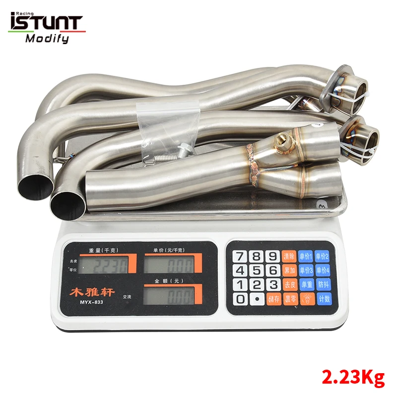 For TRIUMPH DAYTONA 675 675 R 2013 - 2017 Motorcycle Exhaust Full System Front Link Pipe Espace Moto Connect Original Muffler - Image 2