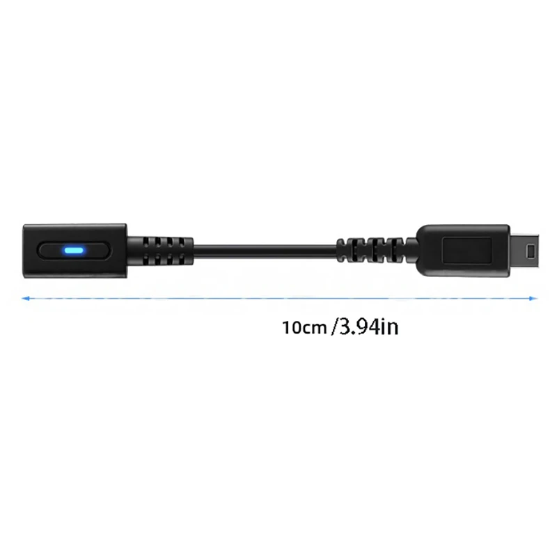 USB C 여성 플러그를 NDSL 플러그로 변환하는 케이블, 닌텐도 DS 라이트용 PD 충전 케이블, 지시등이 있는 전원 공급 코드